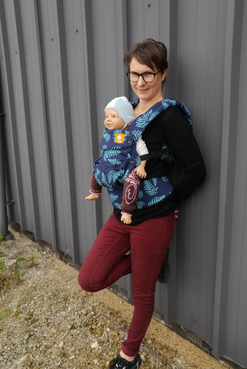 Tula Explores Everblue Baby Carrier Physiological Scalable 4 Position